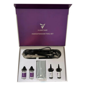 دستگاه اکستنشن تار به تار وی لایت (V Light Hair Extension Machine) فول پکیج اورجینال